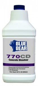 Blue Bear Concrete Dissolver