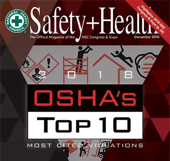 Health & Safety Watch: OSHA Releases Top 10 Violations